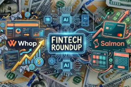 Illustration of digital payments, banking software and investment activity