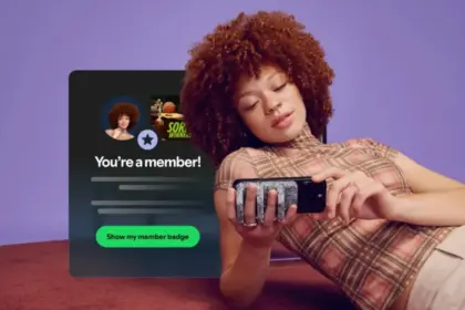 Podcast microphone and recording equipment representing Spotify's paid membership feature